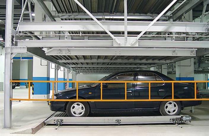 地下停車場(chǎng)三層機(jī)械車庫-升降橫移式 地下停車場(chǎng)三層機(jī)械車庫-升降橫移式